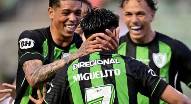 Miguelito Terceros imparable anota de nuevo y extiende su racha goleadora con América Mineiro