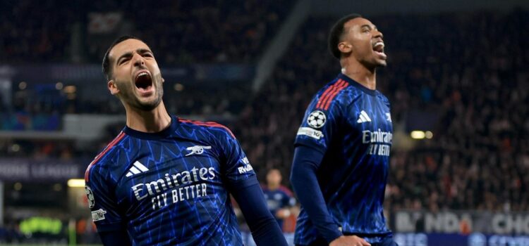 Arsenal aplasta al Slavia Praga y extiende su impresionante racha invicta en la Champions League