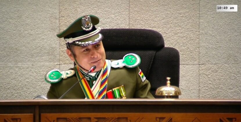 Edmand Lara asume la vicepresidencia de la nación en solemne juramento