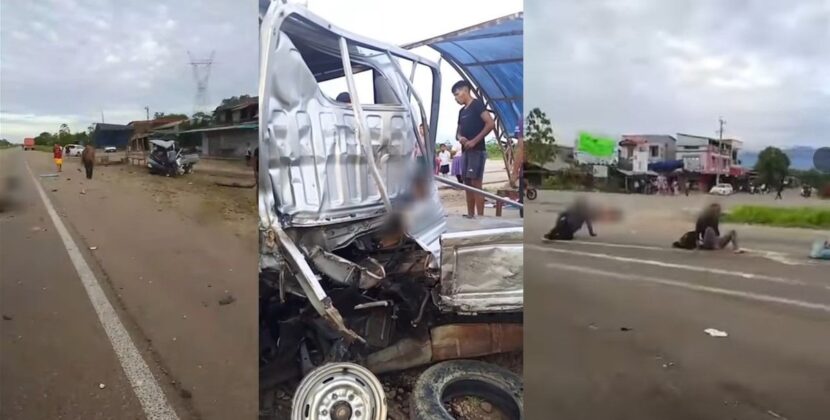 Volqueta choca con camioneta en Tarija: confirman 3 muertos