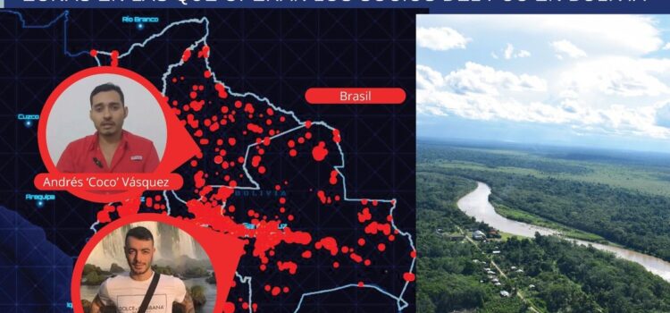 PCC opera en 67% Amazonía Boliviana