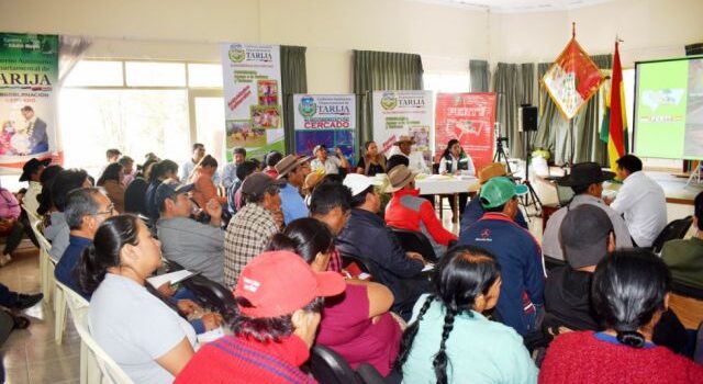 Campesinos tarijeños anuncian protestas por recorte al Prosol