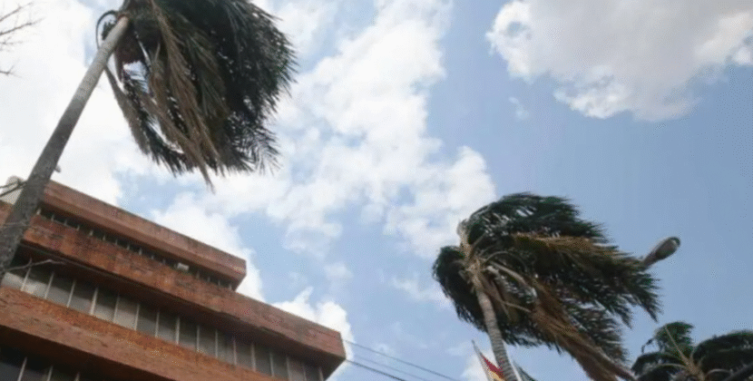 Servicio Nacional de Meteorología activa alerta por fuertes vientos y lluvias en Bolivia