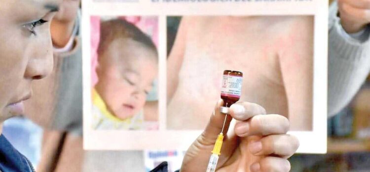 Tarija confirma 5 sarampiones y 45 sospechosos