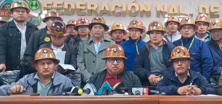Fencomin exige Ministro de Minería hoy y dialogo del Gobierno