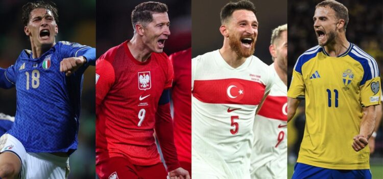 Europa define últimos cupos para repechaje en clasificación mundialista