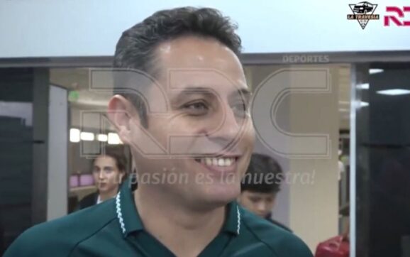 Edmand Lara viaja a Asunción por invitación de Conmebol para Copa Sudamericana