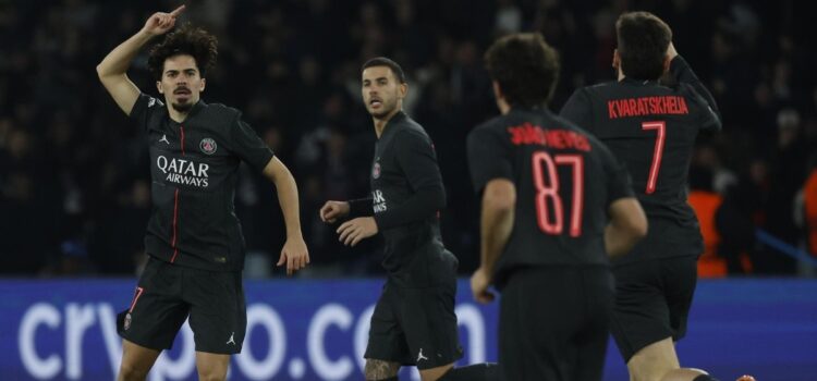 PSG impulsa remontada épica con cinco goles y triplete de Vitinha ante Tottenham