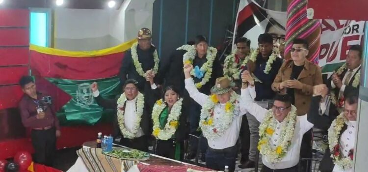 Lara presenta su primer candidato en El Alto y advierte contra Copa y el Gobierno