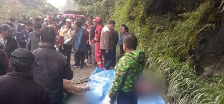 Ocho muertos y seis heridos confirma accidente de camión en Los Yungas