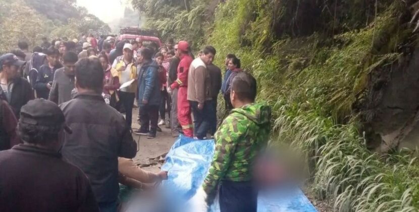 Ocho muertos y seis heridos confirma accidente de camión en Los Yungas