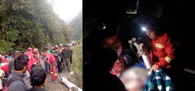 Camión con coca cae al río en Velo de la Novia y deja cuatro muertos