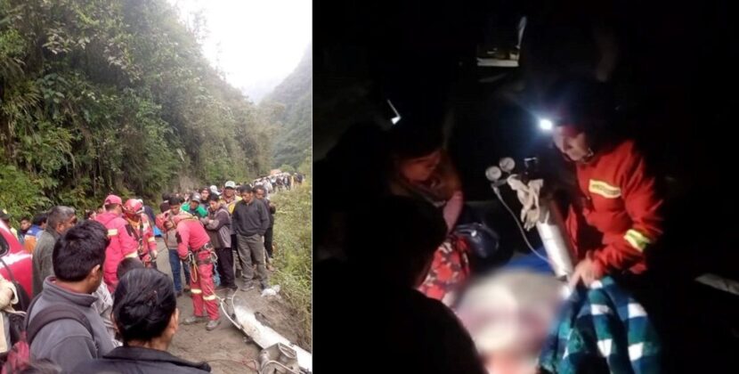 Camión con coca cae al río en Velo de la Novia y deja cuatro muertos