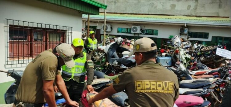 Policía de Pando devuelve 450 motos retenidas desde 2020 y impulsa descongestionamiento