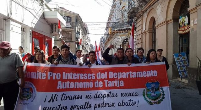 Comité Cívico de Tarija impulsa presión para convocar elecciones locales