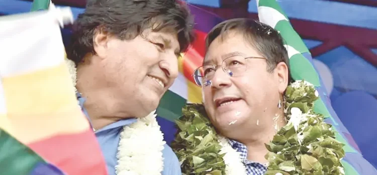 Luis Arce pasa la noche en penal de San Pedro mientras Evo Morales guarda silencio