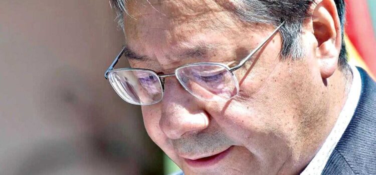 Luis Arce cumple segundo día de prisión en el sector Posta de La Paz