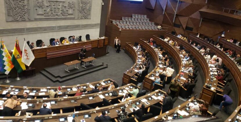 Asamblea Legislativa inicia votación para elegir vocales del TSE en Bolivia