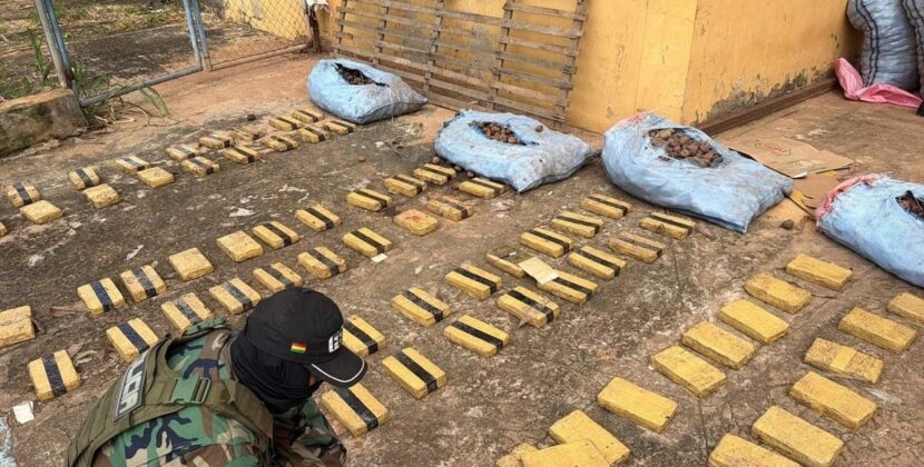 Autoridades en Cobija hallan 80 paquetes de droga camuflados en sacos de papa