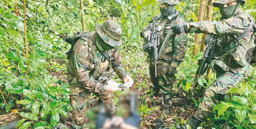Felcn detiene a colombiano con arma de guerra en laboratorio de Chimoré