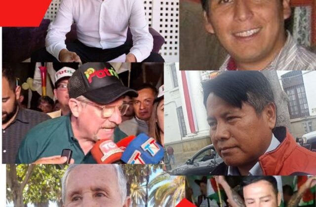 Cossío Oliva Rocha y Antelo confirman candidatura a Gobernación de Tarija