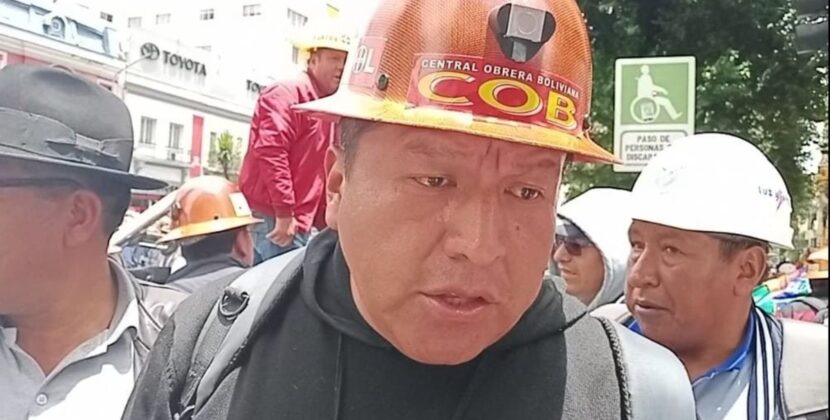 COB ratifica protestas contra decreto 5503 y anuncia nuevas medidas en Bolivia