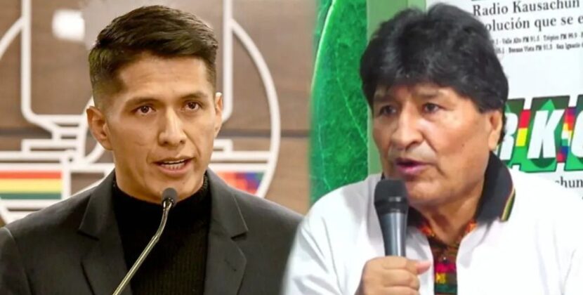 Andrónico Rodríguez admite error por no pedir permiso a Evo para candidatura