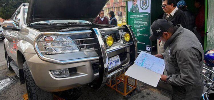 Inspección vehicular en La Paz reporta largas filas y demoras esta semana