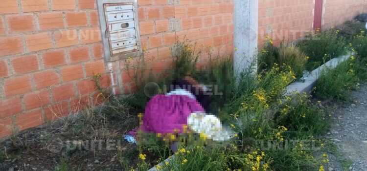 La Paz revela hallazgo de mujer maniatada y sin vida en zona urbana