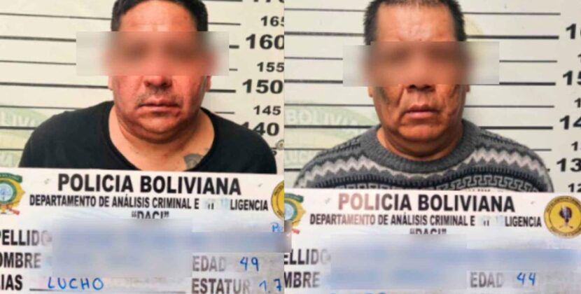 Policía de Cochabamba detiene a dos sospechosos de cinco atracos armados