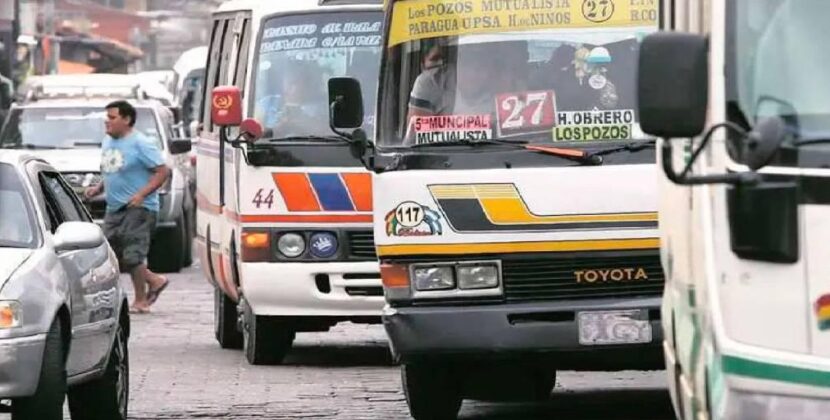 Transporte urbano cruceño insiste en cobro de cuatro bolivianos y confirma reunión con Concejo el lunes