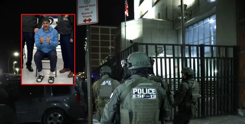 Nicolás Maduro pasa primera noche en cárcel de Estados Unidos y afirma control de Venezuela