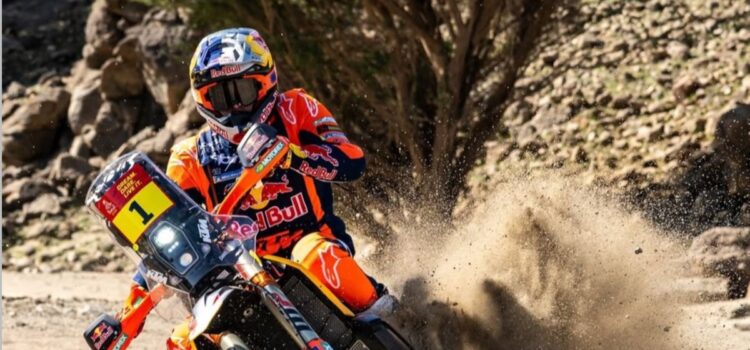 Sanders toma el mando y Canet cede el liderato en el Dakar 2026