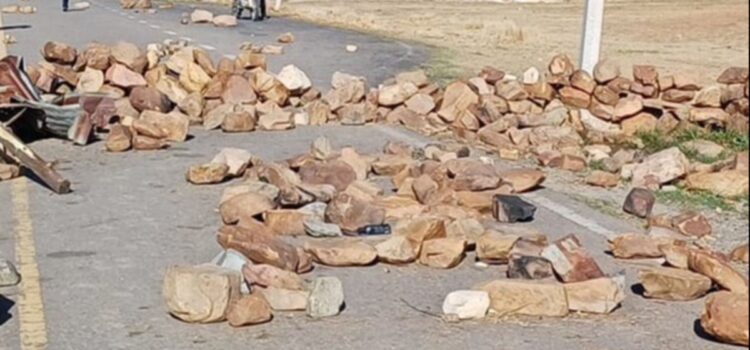 Gobierno instala primeros puntos de bloqueo en occidente del país