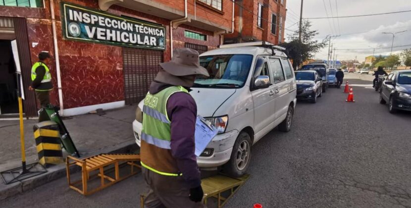 Gobierno de Bolivia anuncia nuevo plazo para Inspección Técnica Vehicular con multa