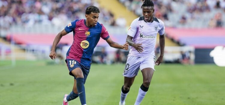 Barcelona y Athletic Bilbao inician la Supercopa de España con el título en juego