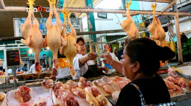 Mercado de Tarija impulsa caída del precio del pollo de 25 a 15 bolivianos