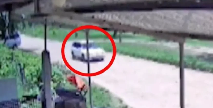 Video revela vehículo sospechoso en secuestro de niña de ocho años en Santa Cruz