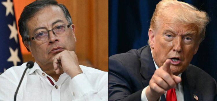 Donald Trump anuncia recepción del presidente Petro en la Casa Blanca