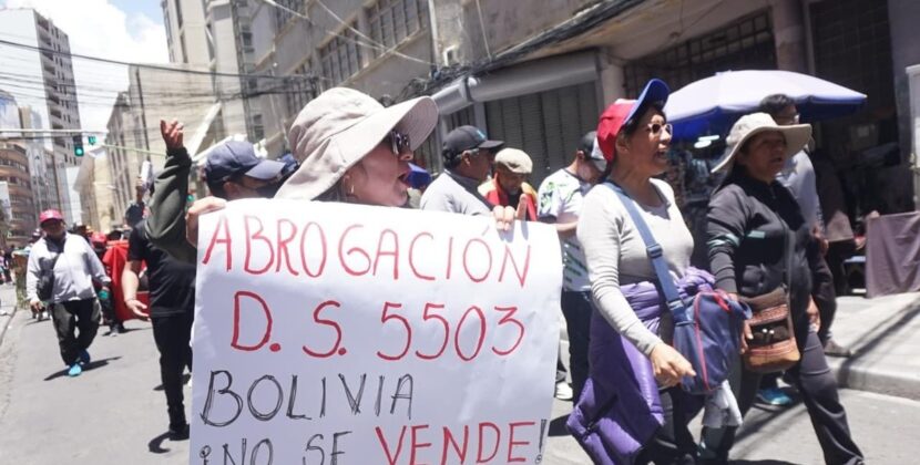 COB valora voluntad del Gobierno y plantea derogar 19 puntos del DS 5503