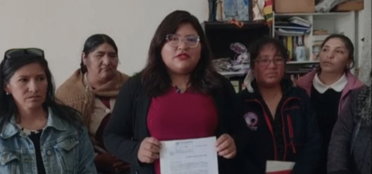 La Paz confirma renuncia de única candidata mujer a gobernación por acoso político