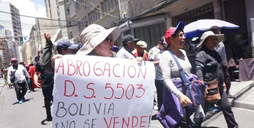 Tribunal Supremo advierte sobre cinco recursos contra decretos 5503 y 5515 en Bolivia