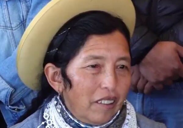 Julia Ramos niega recibir dinero del Fondo Indígena en cuenta personal