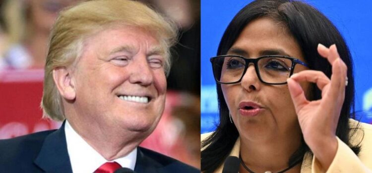 Donald Trump confirma llamada telefónica con presidenta de Venezuela y destaca su liderazgo