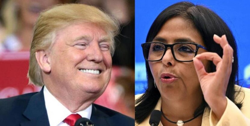 Donald Trump confirma llamada telefónica con presidenta de Venezuela y destaca su liderazgo