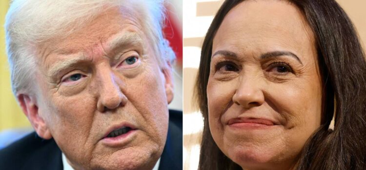 Donald Trump recibe a la líder opositora venezolana Machado en Washington y afianza diálogo con Caracas