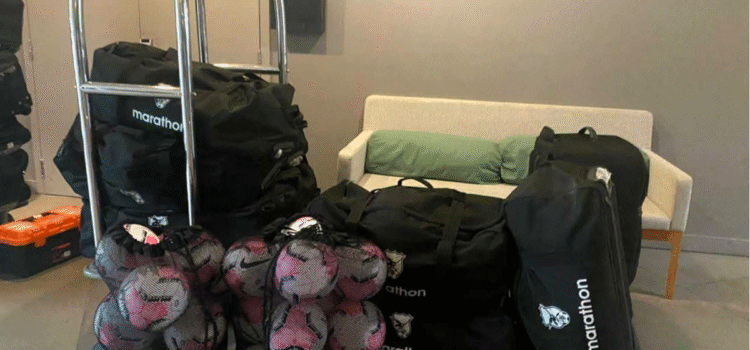 La Verde envía 500 kilos de equipamiento deportivo a Tarija para torneo