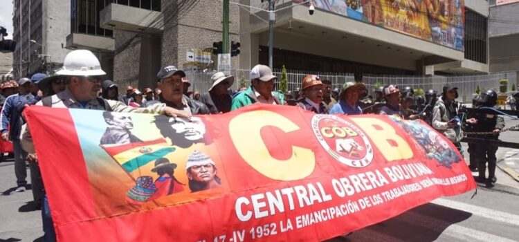 COB advierte con retomar medidas de hecho por ley antibloqueo y decretos