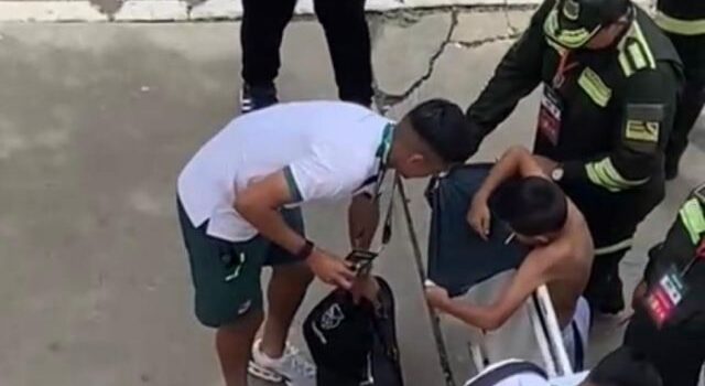 La Verde llega al estadio IV Centenario minutos antes del partido