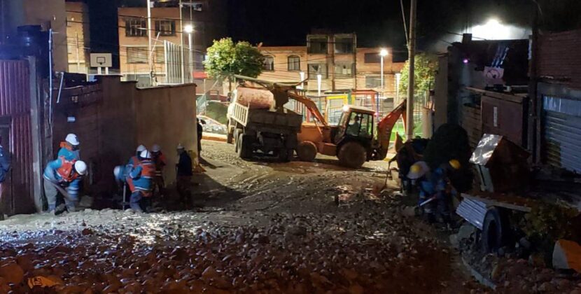 27 municipios de La Paz declaran emergencia por lluvias y granizadas intensas